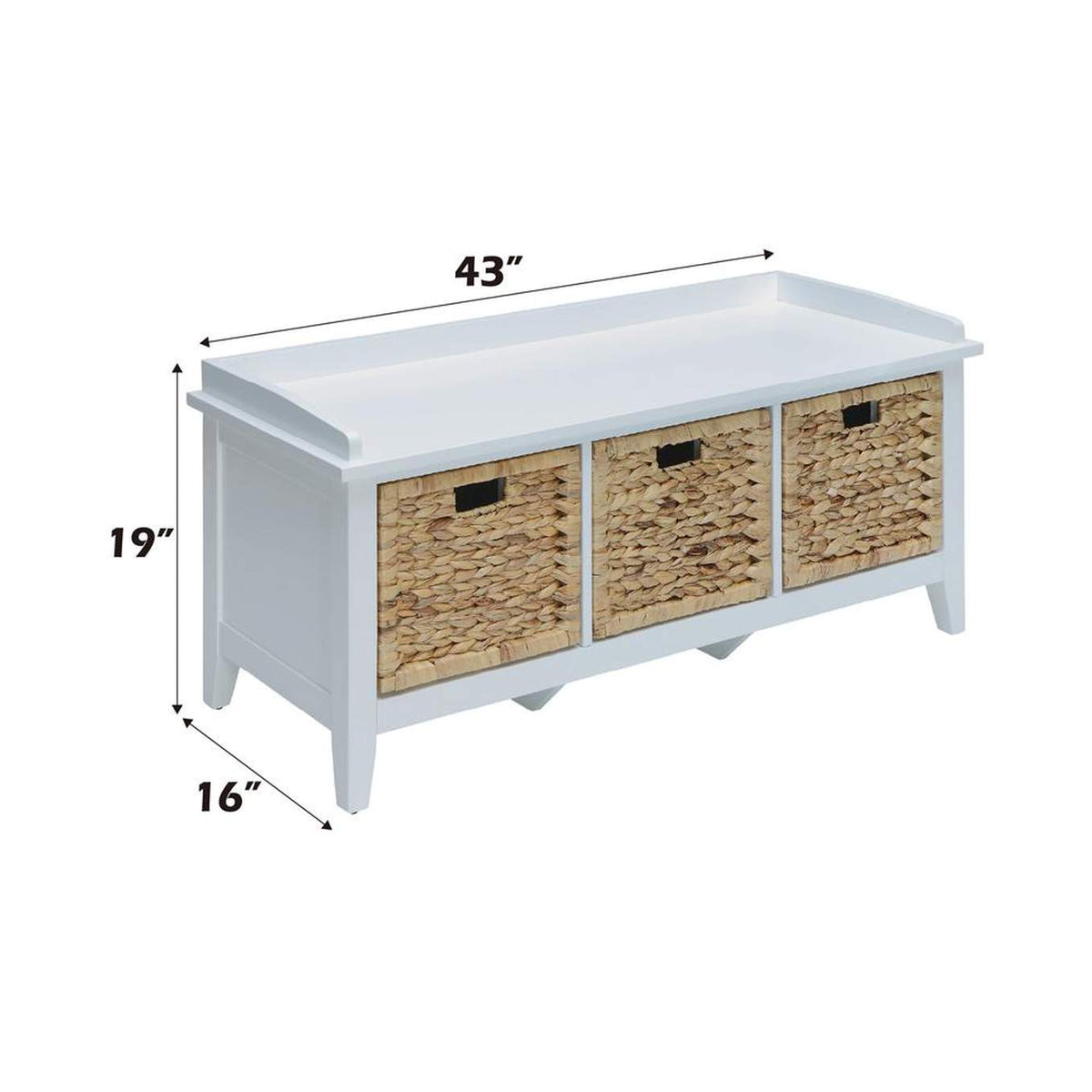 96759 Flavius Bench with Storage