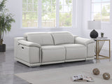9762 - 2-Piece Modular Power Reclining Console With 2 Power Recliners In