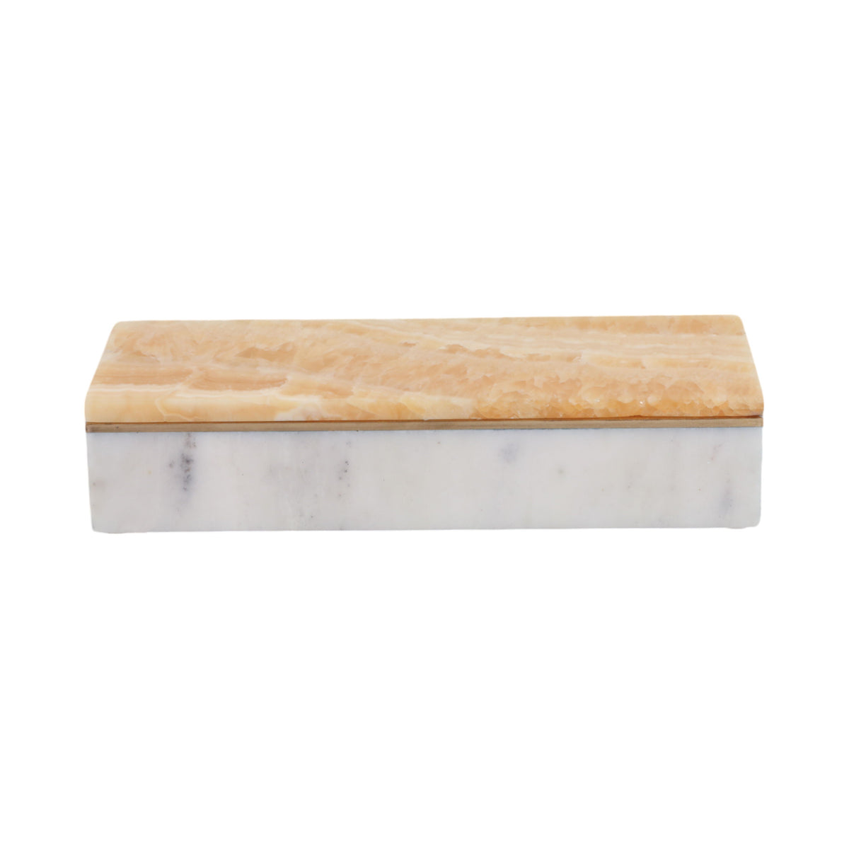 Onyx And Brass Box - Honey