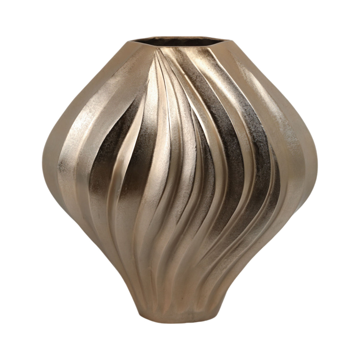 Racine Large Vase - Gold