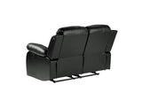 9700BLK-2 Cranley Double Reclining Love Seat