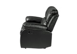 9700BLK-2 Cranley Double Reclining Love Seat