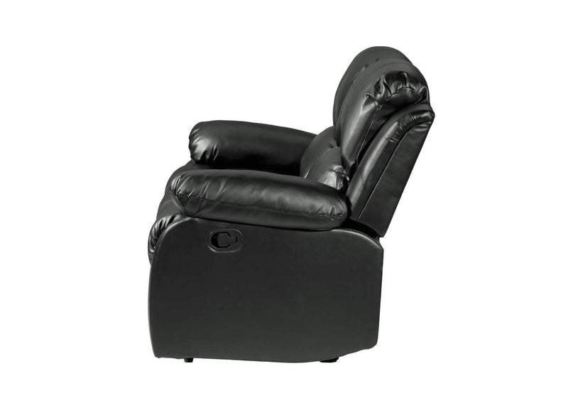 9700BLK-2 Cranley Double Reclining Love Seat