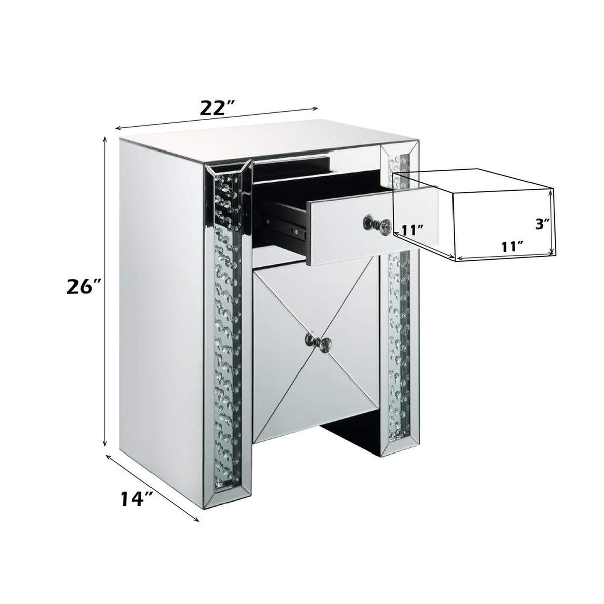 97026 Nysa Accent Table