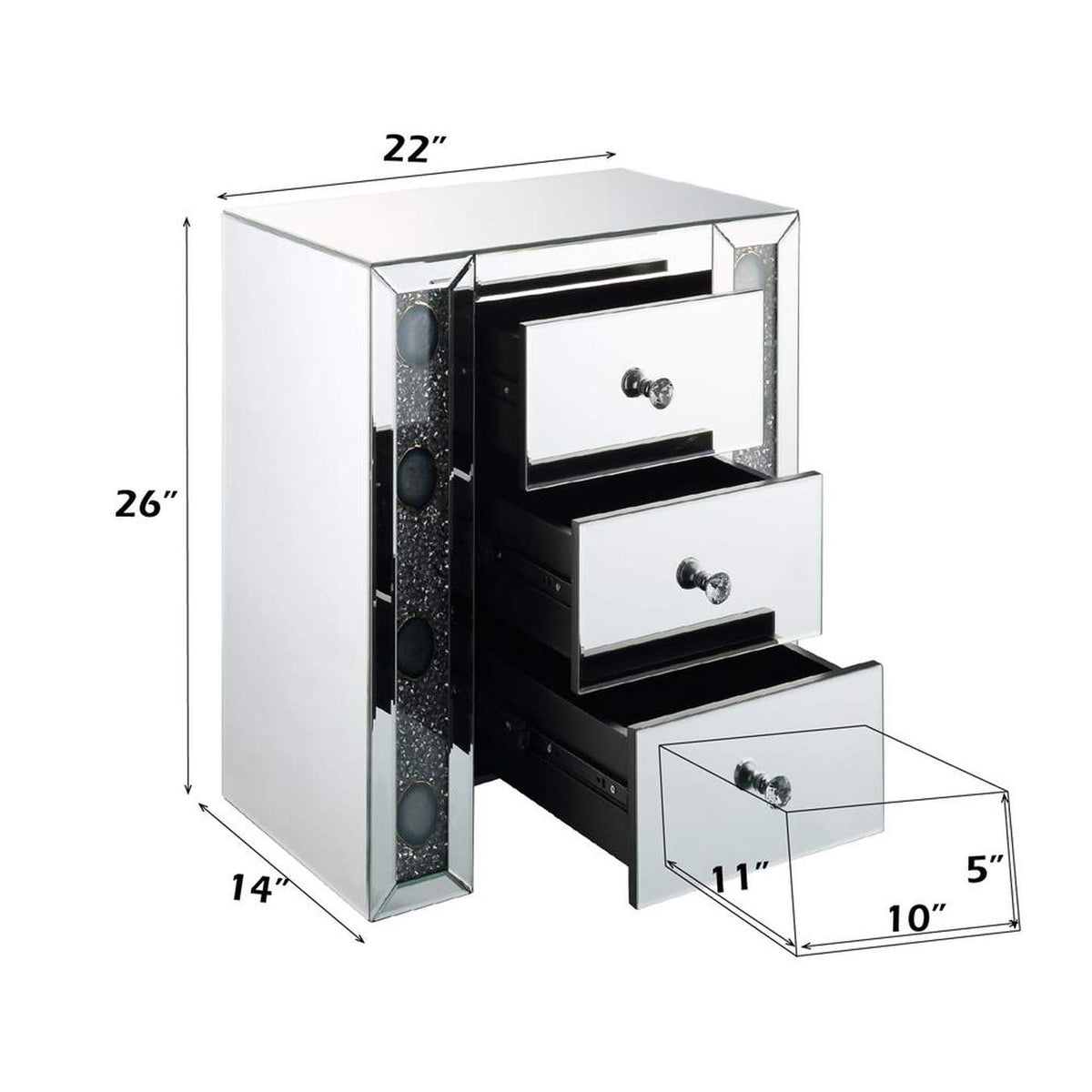 97028 Sonia Accent Table