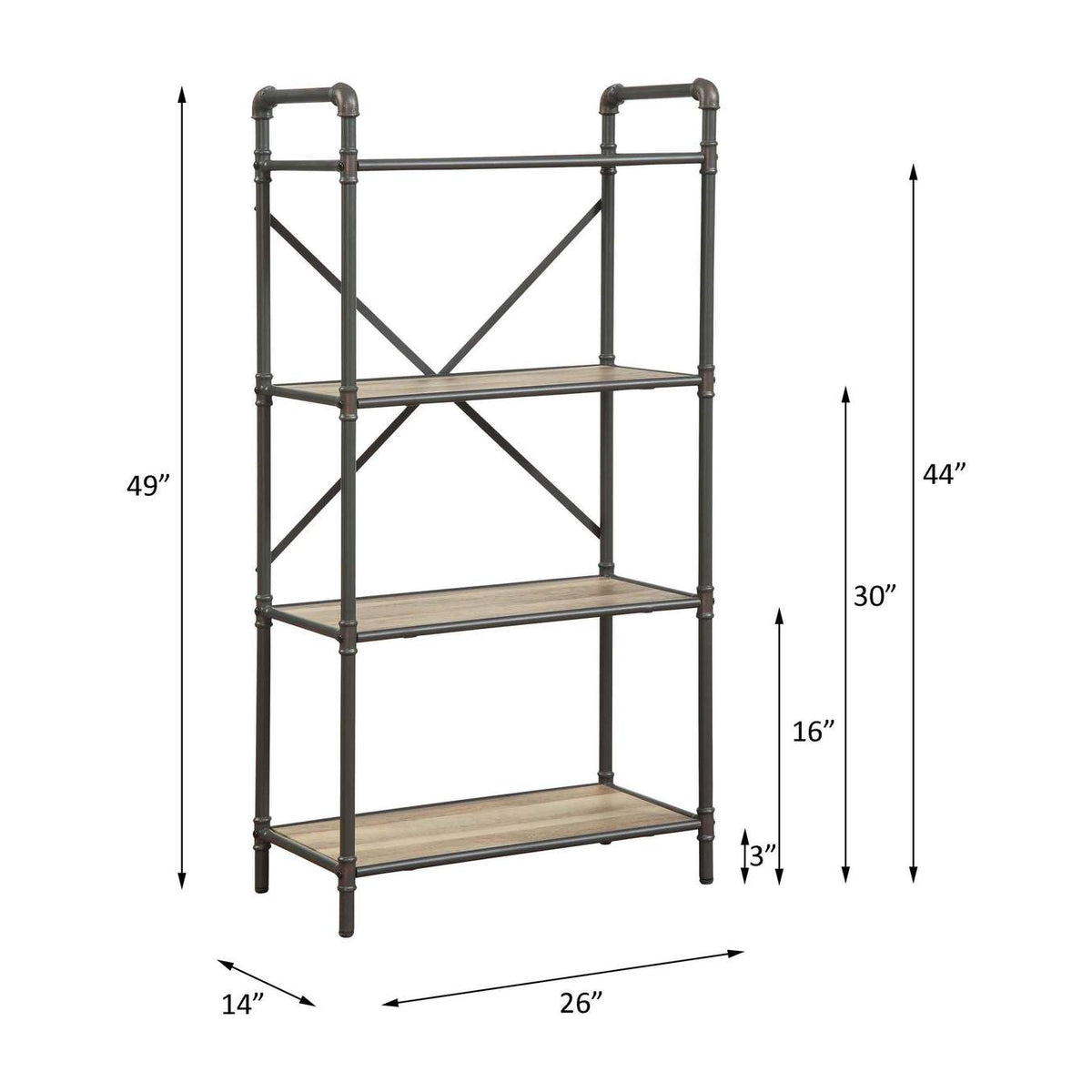 97163 Itzel Bookshelf