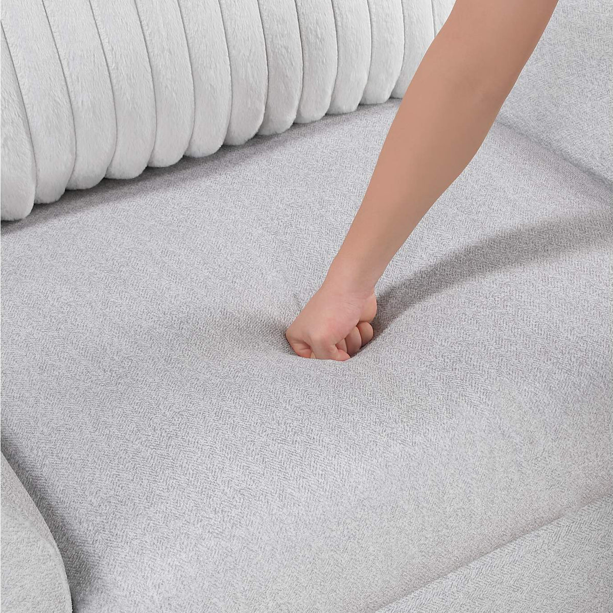 9720GRY-2 Love Seat