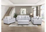 9720GRY-4 Ottoman