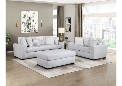 9720GRY-4 Ottoman