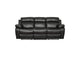 9724BLK-3 Marille Double Reclining Sofa with Center Drop-Down Cup Holders