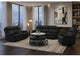 T42CT+3_STOOLS-BLK T42 BLACK COFFEE TABLE WITH 3 STOOLS