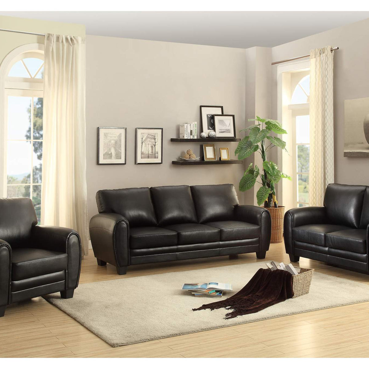 9734BK-3 Rubin Sofa