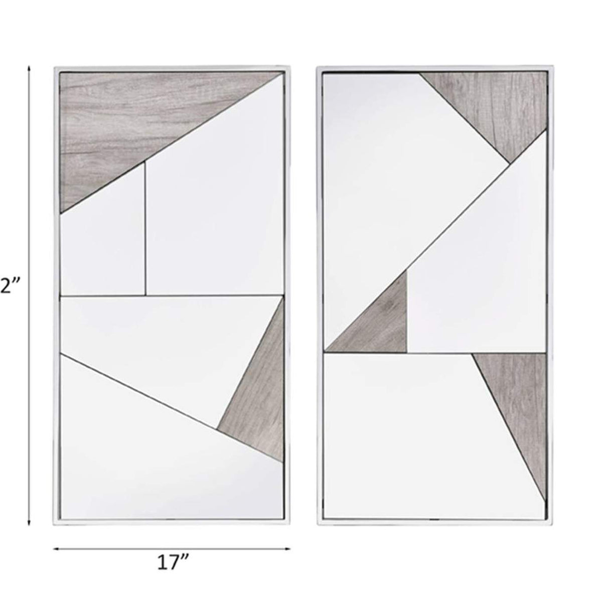 97455 Chafik Accent Mirror - Set of 2