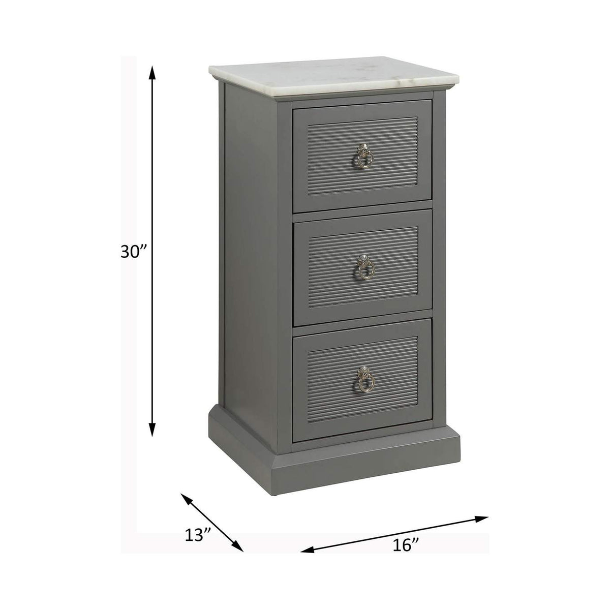 97541 Swart Cabinet