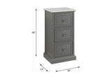 97541 Swart Cabinet