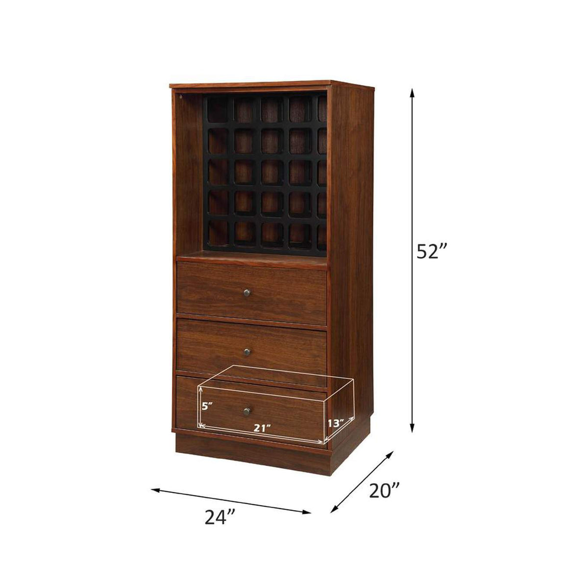 97542 Wiesta Wine Cabinet