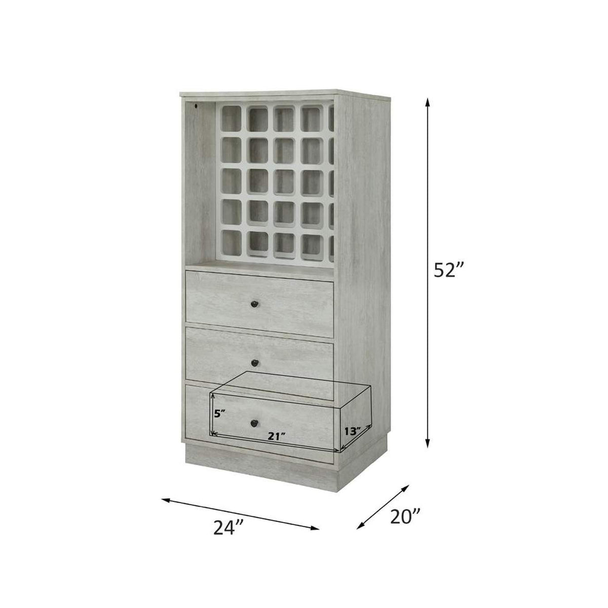 97544 Wiesta Wine Cabinet
