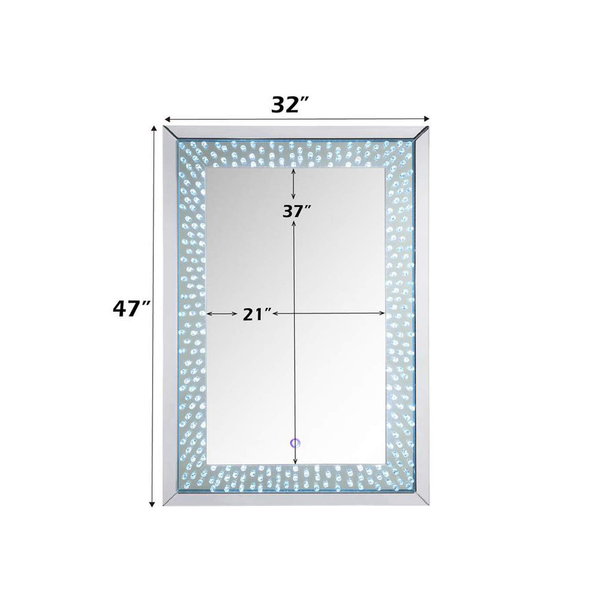97591 Nysa Accent Mirror with Led