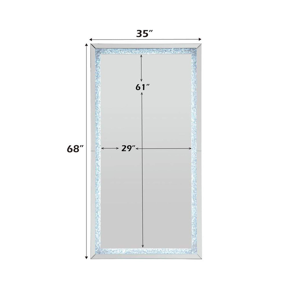 97600 Noralie Floor Mirror