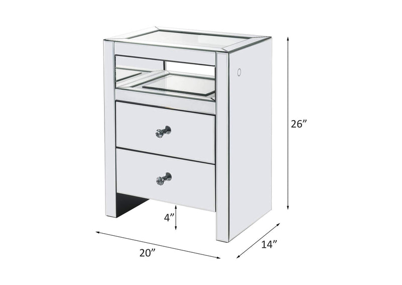 97685 Dominic Accent Table with Led