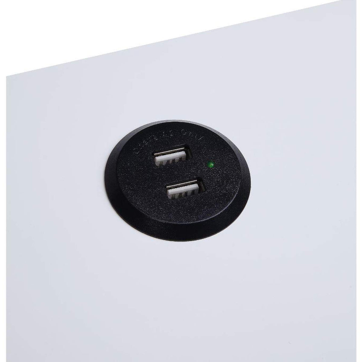 97738 Fierce Accent Table with USB
