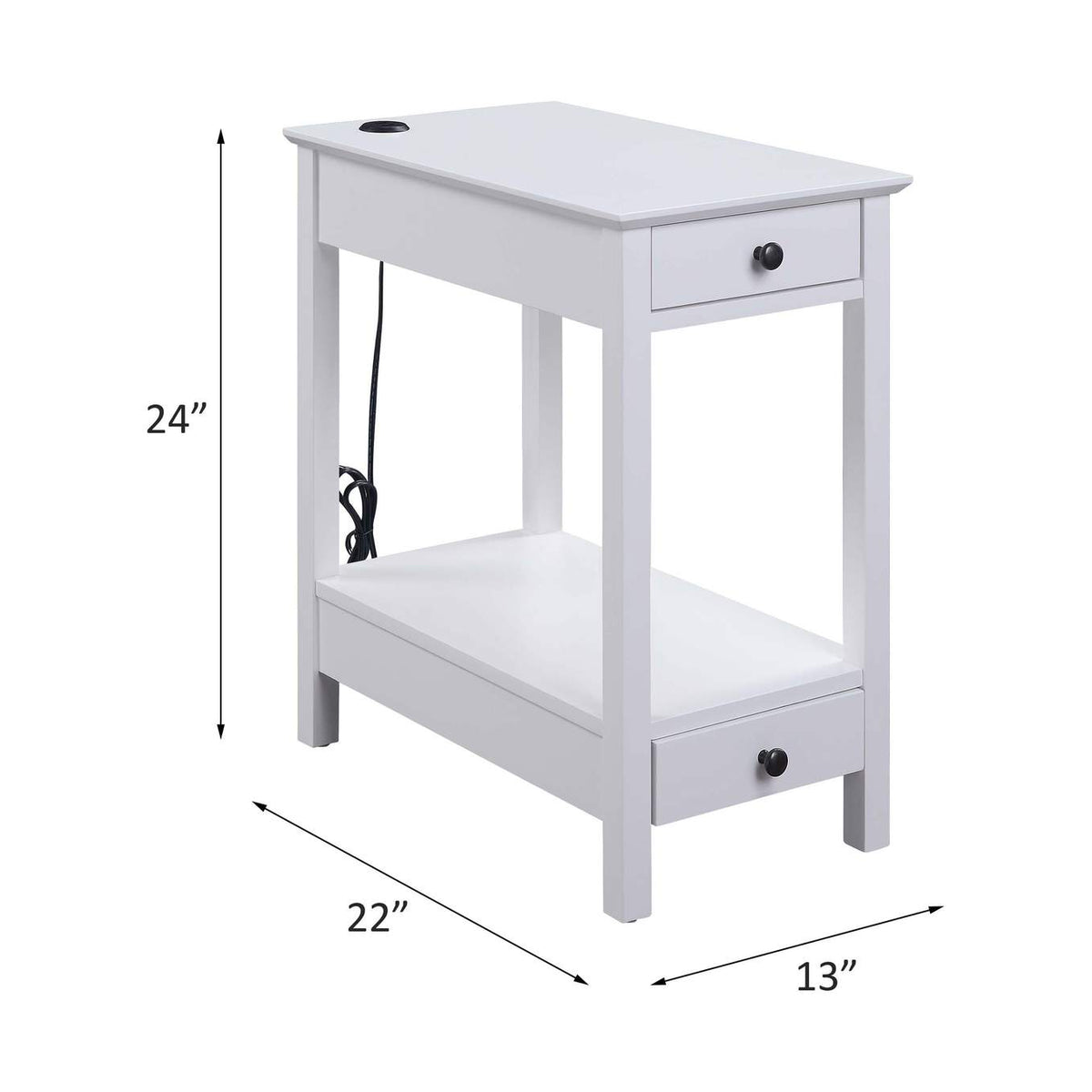 97741 Byzad Accent Table with USB