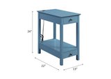 97742 Byzad Accent Table with USB