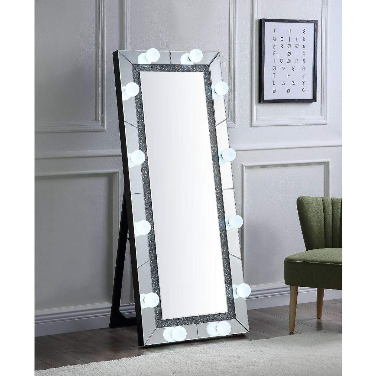 97754 Noralie Floor Mirror