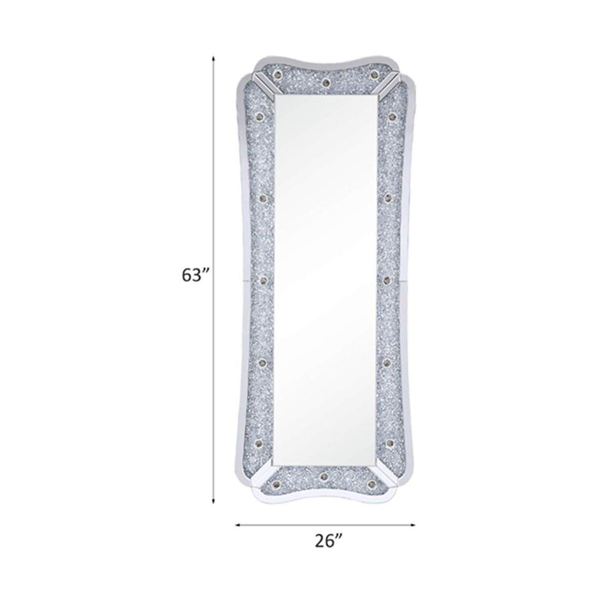 97755 Noralie Floor Mirror