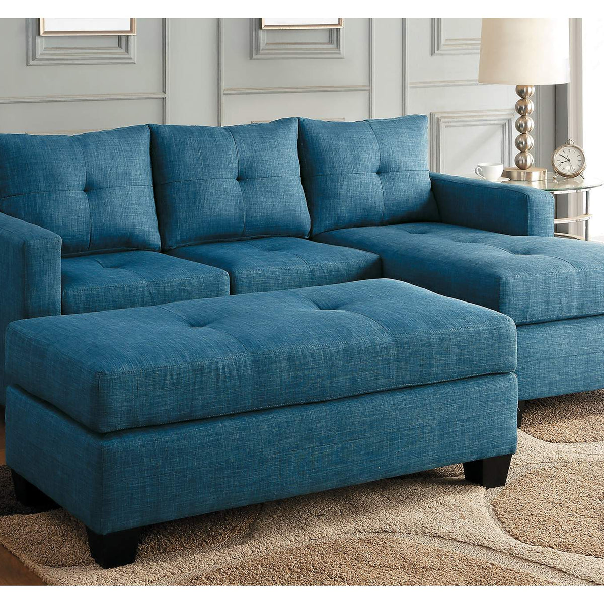 9789BU-3LC Phelps Reversible Sofa Chaise