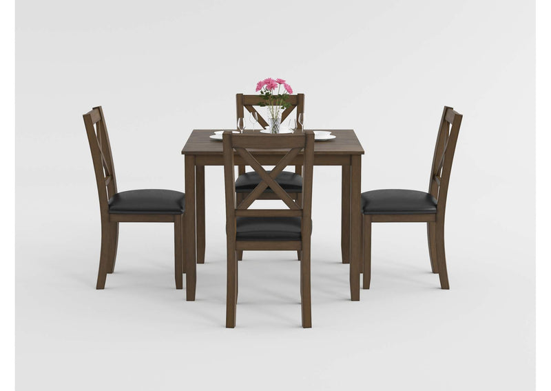 5838CH-5P Hazel 5 Piece Dinette Set