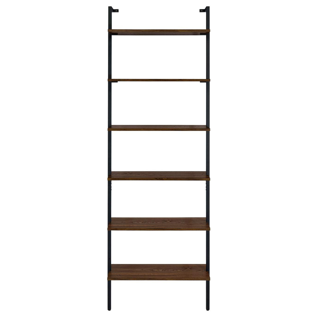 980072 Owens 96-inch 6-shelf Wall Bookshelf Walnut