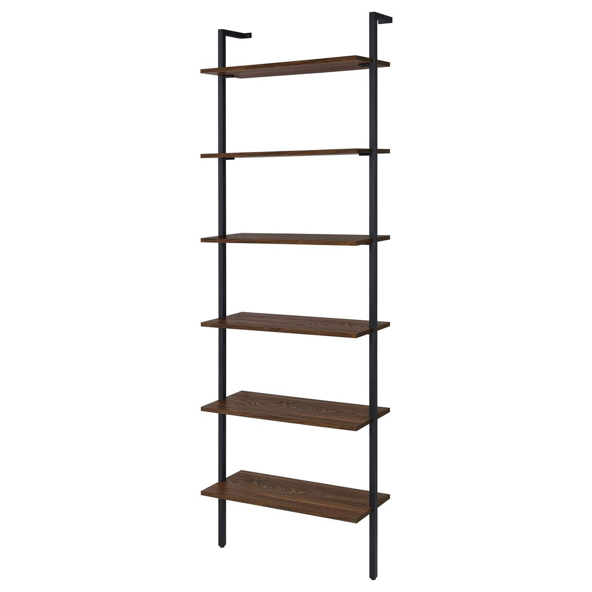 980072 Owens 96-inch 6-shelf Wall Bookshelf Walnut