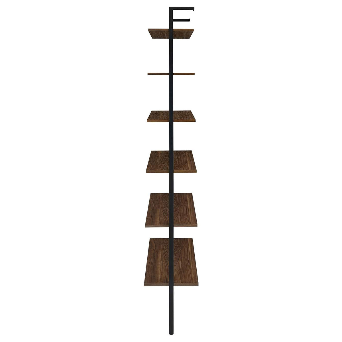 980074-S3 Owens 3-piece 96-inch Wall Mounted Bookshelf Set Walnut