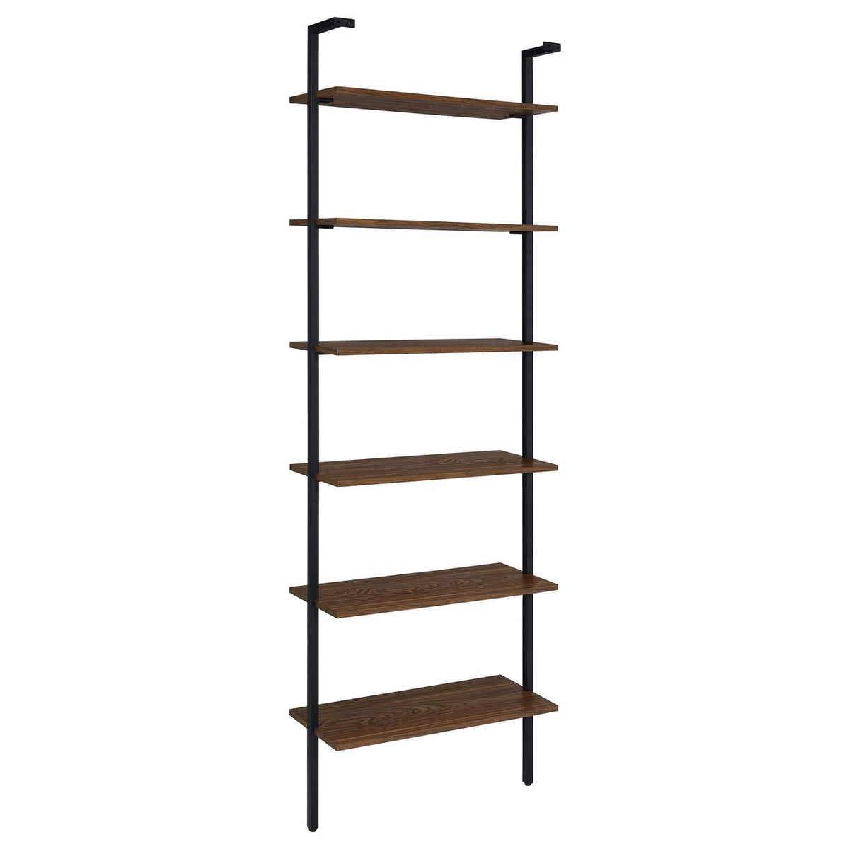 980074-S3 Owens 3-piece 96-inch Wall Mounted Bookshelf Set Walnut