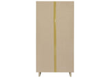980075 Dalton 65-inch 6-shelf Bookcase White and Distressed Pine