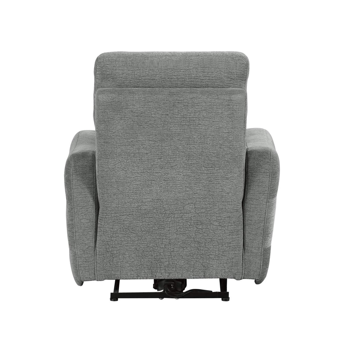 9804DV-1PWH Edition Power Lay Flat Reclining Chair with Power Headrest and USB Port