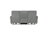 9804DV-3PWH Edition Power Double Lay Flat Reclining Sofa with Power Headrests and USB Ports
