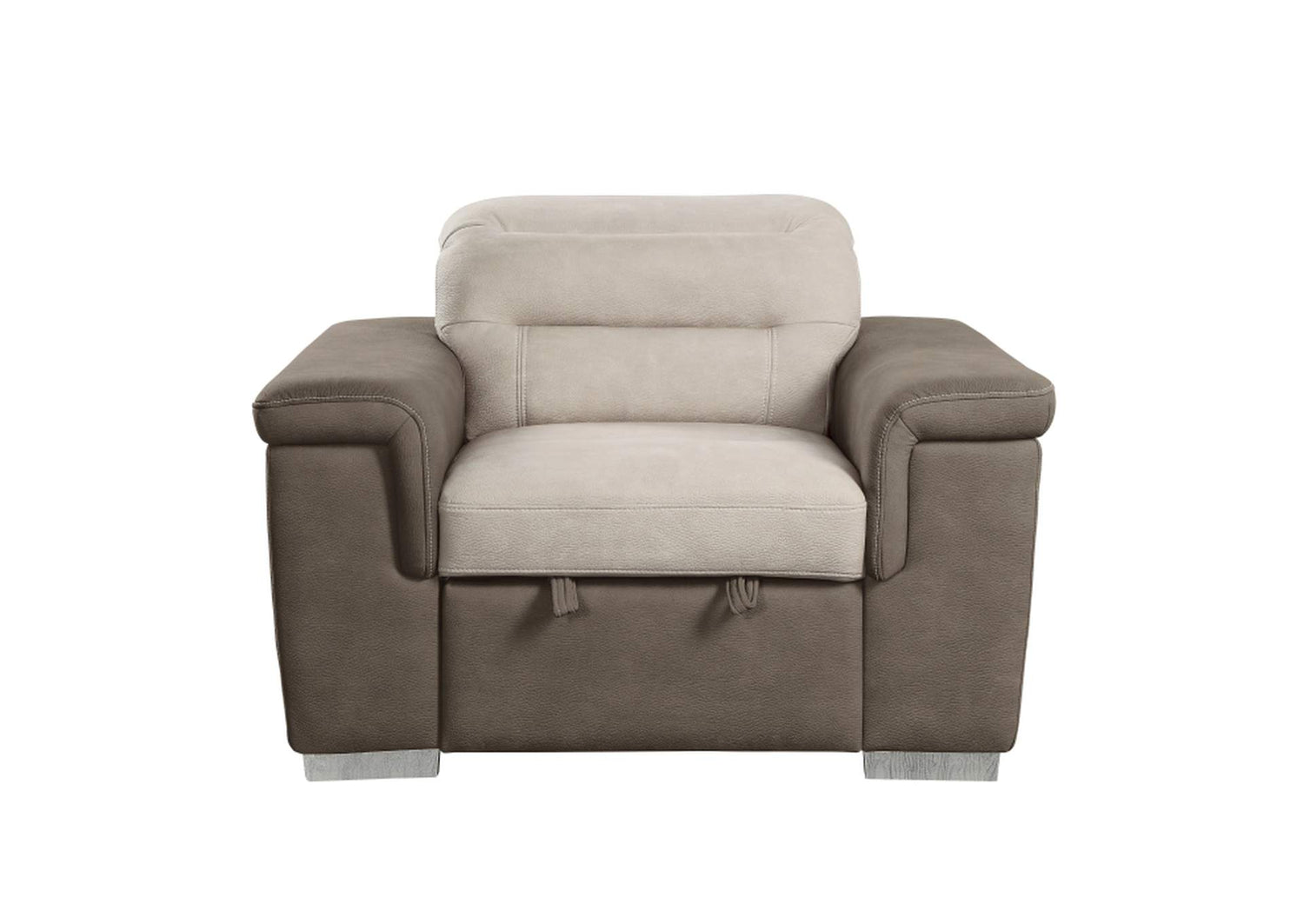 9808-1 Alfio Chair with Pull-out Ottoman
