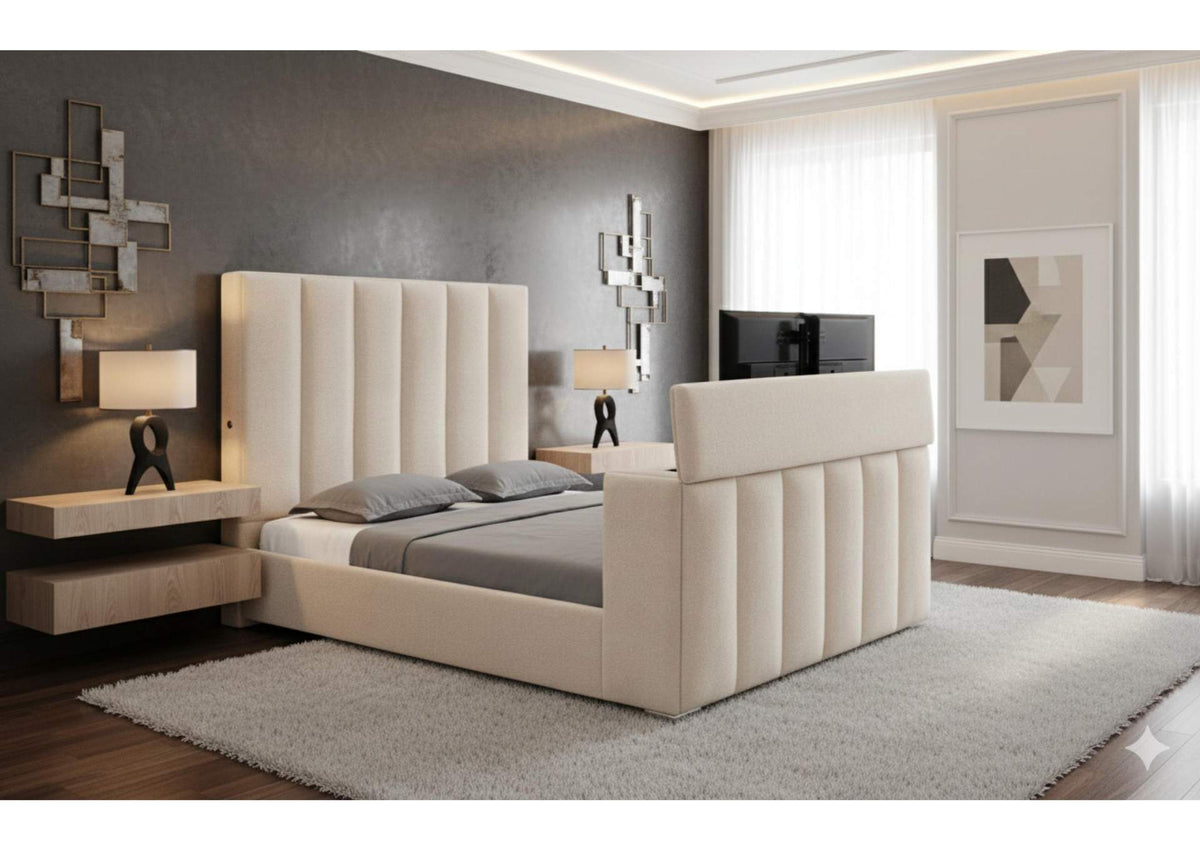 SERENITY-BUFF-QB_W_SPKR_TV_LIFT_FP SERENITY BUFF QUEEN BED WITH SPEAKER TV LIFT AND FIREPLACE