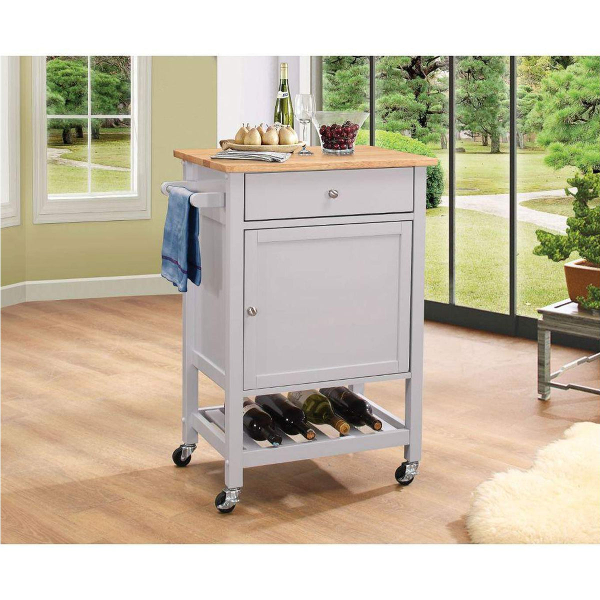 98300 Hoogzen Kitchen Cart