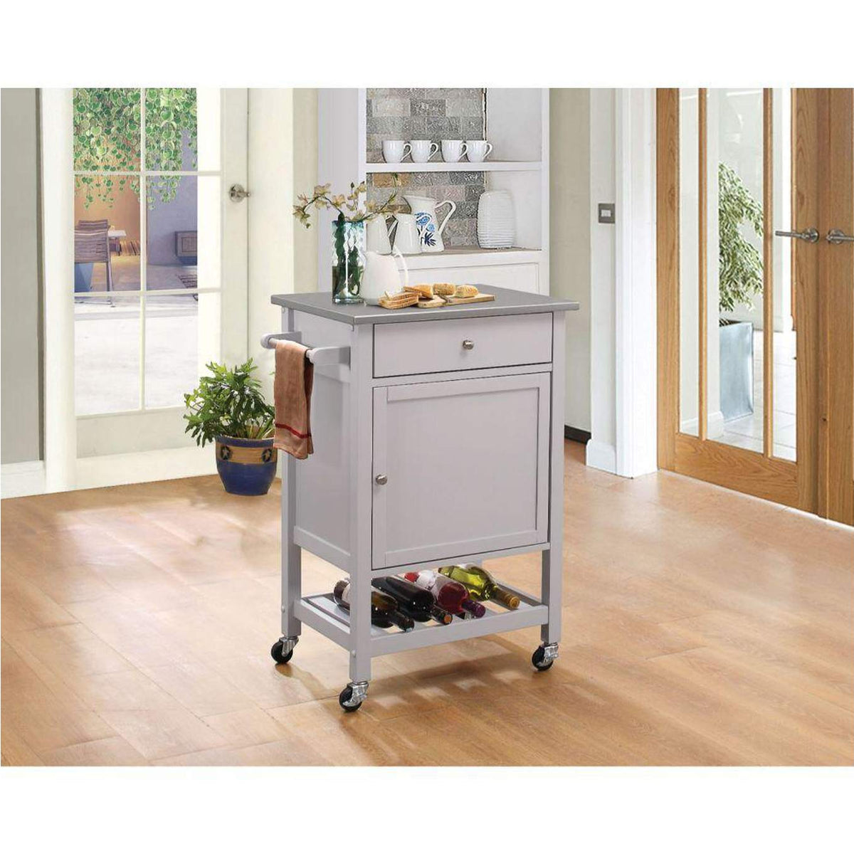 98302 Hoogzen Kitchen Cart