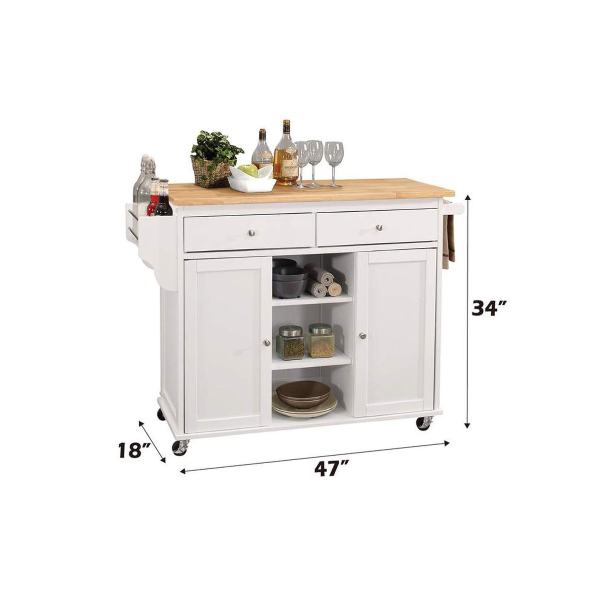 98305 Tullarick Kitchen Cart