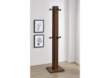 983281 Rikkie Engineered Wood Coat Rack Walnut