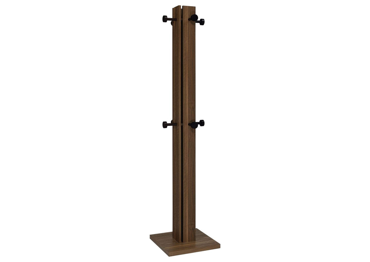 983281 Rikkie Engineered Wood Coat Rack Walnut