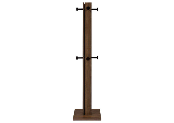 983281 Rikkie Engineered Wood Coat Rack Walnut