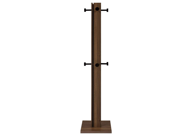 983281 Rikkie Engineered Wood Coat Rack Walnut