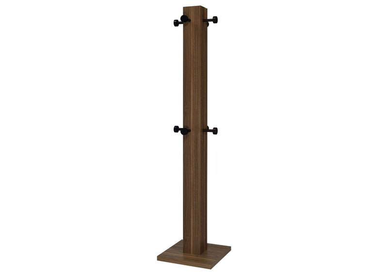 983281 Rikkie Engineered Wood Coat Rack Walnut