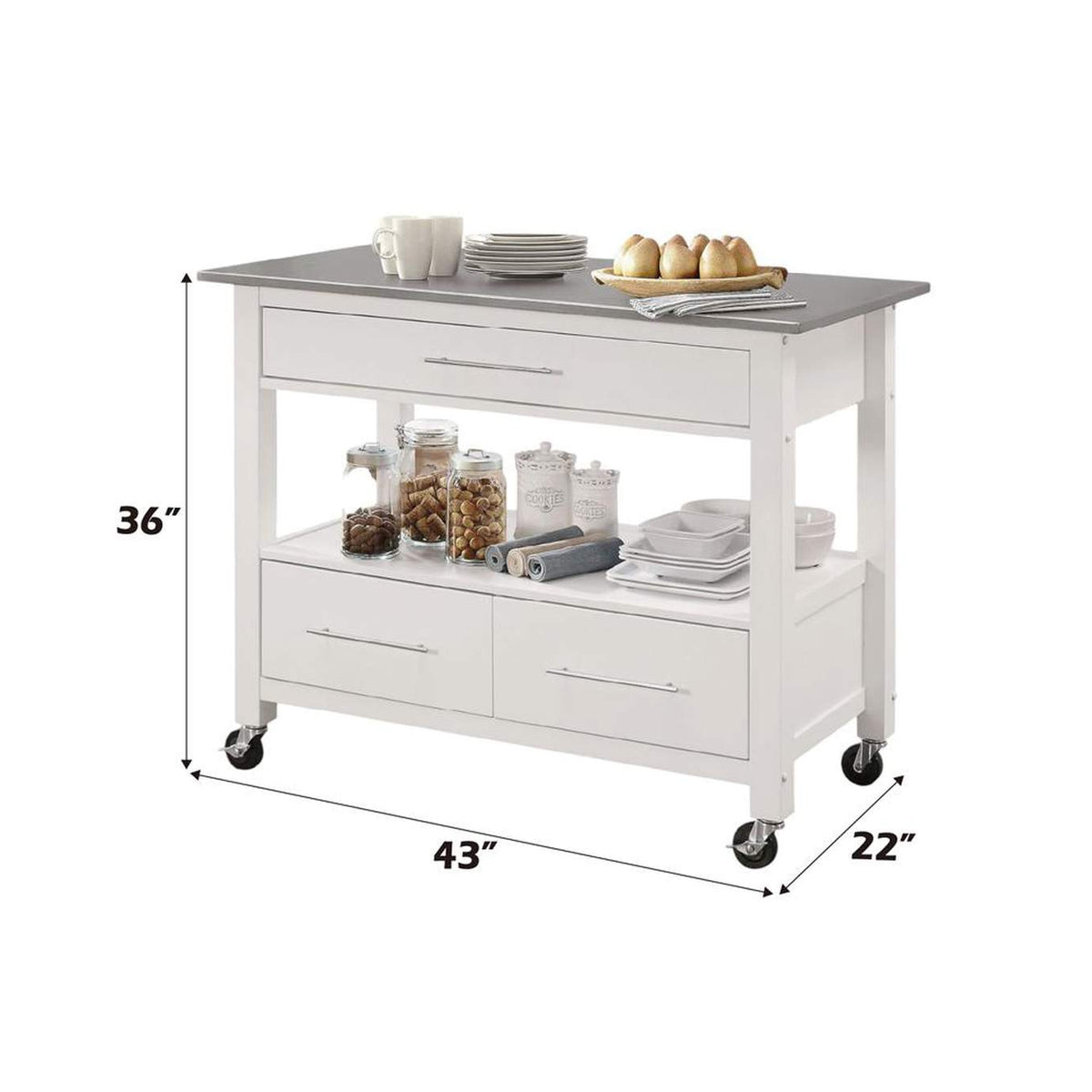 98330 Ottawa Kitchen Cart