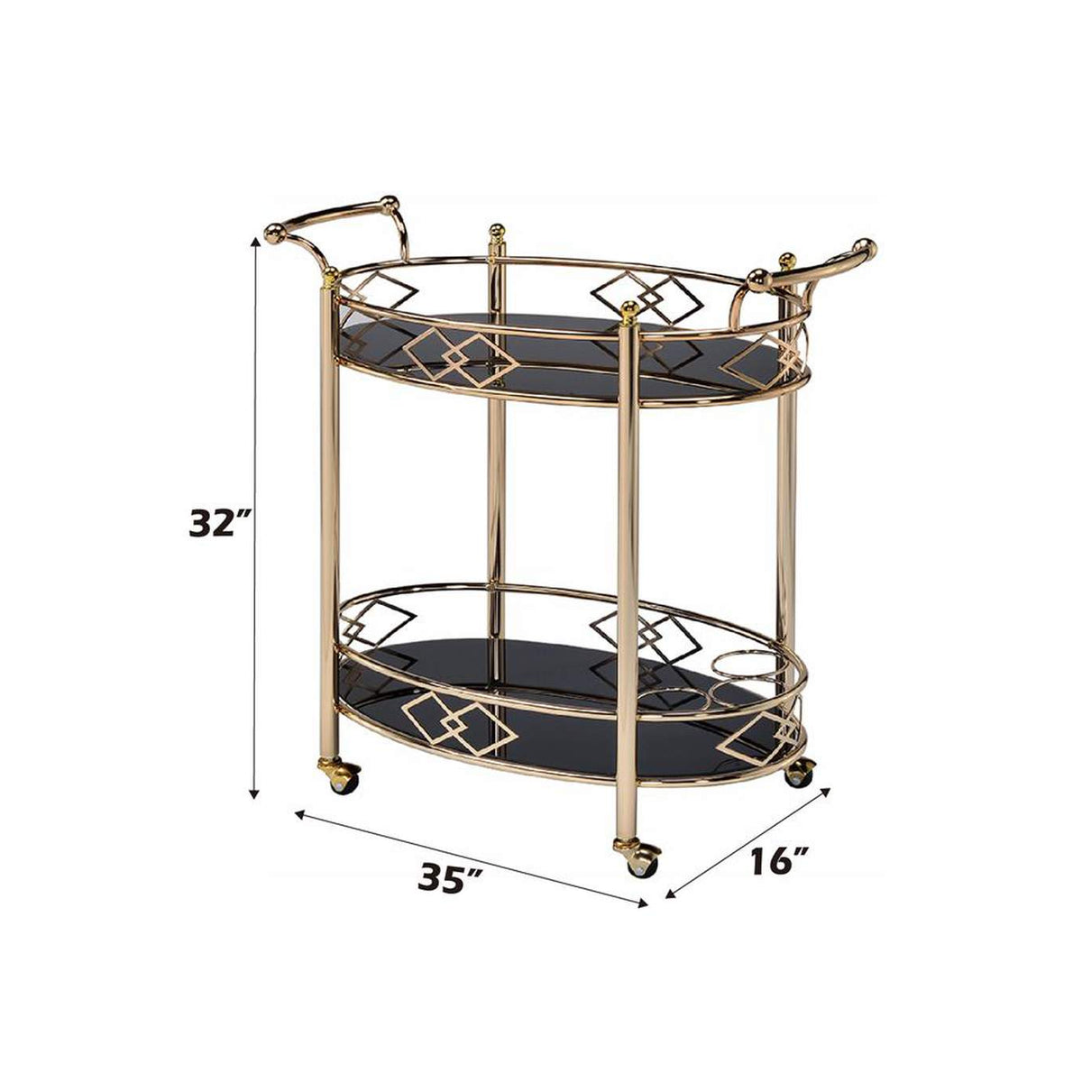98351 Ottesen Serving Cart